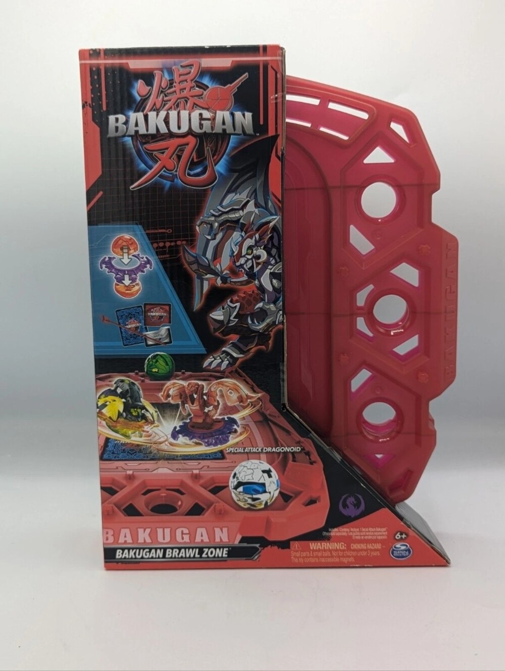 Bakugan Brawl Zone Compact Playset with Special Attack Dragonoid, Customisable